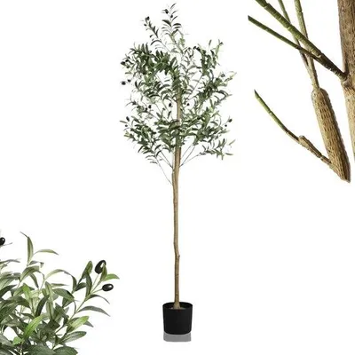 Obrázok produktu pre Umelá dekorácia v podobe olivovníka – 180 cm – z kvalitného polyesteru