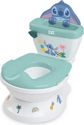 Produktbild von DISNEY BABY - STITCH - Mini-Toilette mit Toilettensitzverkleinerer. 2-in-1. Herausnehmbarer Einsatz, leicht zu reinigen.