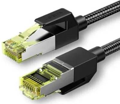 Produktbild von Ugreen 80425, 5 m, Cat7, F/FTP (FFTP), RJ-45, RJ-45, Schwarz