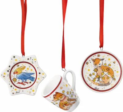 Obrázek produktu pro Hutschenreuther Collector's Collection 24 - Vánoční osvětlení - minisada 3ks hrnek 02485-727474-28673