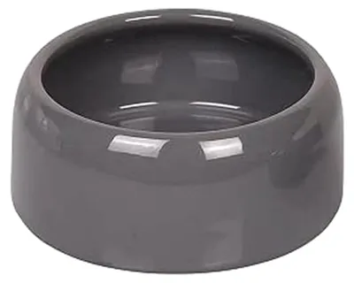 Produktbild von Keramischer Futtertrog, grau, 250 ml, 1 Stück