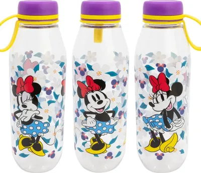 Produktbild von Disney Minnie Maus Kinder Wasserflasche Trinkflasche Flasche 650 ml