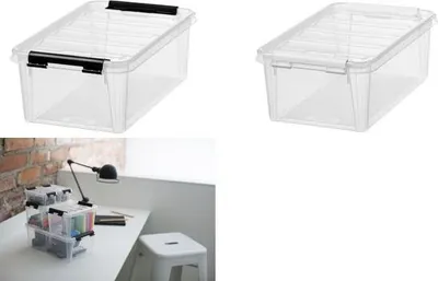 Produktbild von Orthex Group 3456141, Aufbewahrungsbox, Transparent, Rechteckig, Polypropylen (PP), Einfarbig, Drinnen