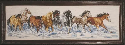 Obrázek produktu pro Výšivky křížem vyšívané v sadě "Vodopád", 20x66cm