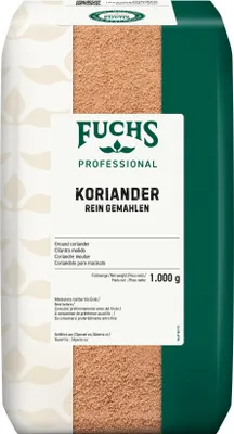 Obrázek produktu pro Fuchs Professional Koriandr čistě mletý pikantní příchuť 1000g