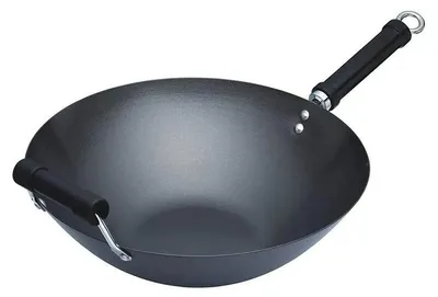 Produktbild von Kitchencraft Wof Oriental 36 Cm Wok Schwarz Schwarz One Size