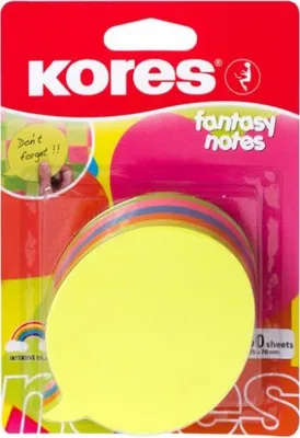 Obrázek produktu pro Kores Haftnotizen-Wrfel "Sprechblase", 70 x 70 mm, blanko