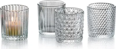 Image de Ritzenhoff & Breker Porte-bougies à chauffe-plat SIENA (set de 4) en verre