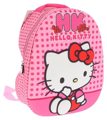 Image de Sac à dos Hello Kitty en 3D - forme de cœur