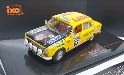 Zdjęcie produktu dla Lada 1300 No.63 1000 Lakes Rallye 1975 S.Brundza/A.Zvingevich IXO 1:43