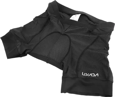 Produktbild von Lixada Männer Fahrrad gepolsterte Shorts mit rutschfesten Beingriffen Radfahren 3D-Unterwäsche Fahrradpolsterung Reiten Radfahren