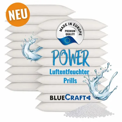 Produktbild von 20x 1 kg Luftentfeuchter Prills Nachfüllpack im Vliesbeutel für Granulat Raumentfeuchter Box