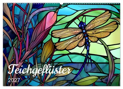 Produktbild von Teichgeflüster (Wandkalender 2027 DIN A2 quer), CALVENDO Monatskalender