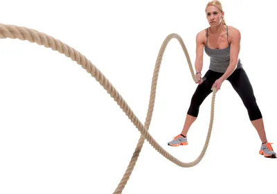 Produktbild von Fitness Tau Trainingsseil Schlagseil Battle Rope Schlangenseil 3 cm x 30 m