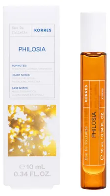 Image de KORRES PHILOSIA, eau de toilette pour hommes et femmes, aux notes boisées, aromatiques et fruitées