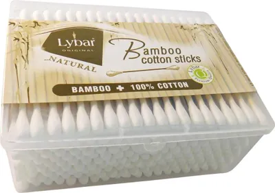 Produktbild von Bambus Ohrreinigungsstäbchen, 200 Stück – Nachhaltige Alternative