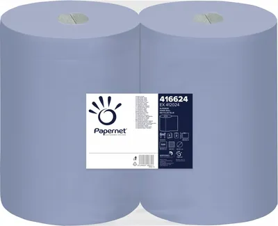 Produktbild von Papernet Industrieputztuchrollen 416624 3-lagig