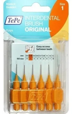 Immagine prodotto di Tepe Scovolino Arancione 0,45 Mm 6 Pezzi