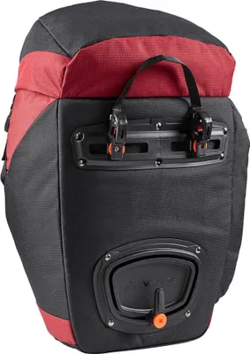 Vaude OnTour Back Hinterradtaschen in black/carmine Rückseite