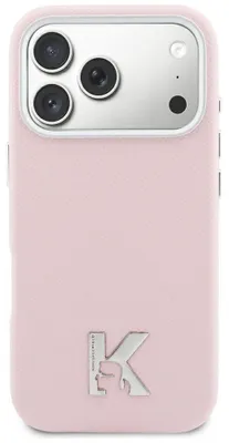 Zdjęcie produktu dla Etui Karl Lagerfeld Karl Head Logo Magsafe Do Iphone 17 Różowy