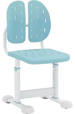 Obrázek produktu pro Ergonomická dětská židle s adaptivním dvojitým opěradlem PG98291, nosnost 100 kg, modrá