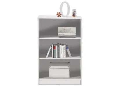 Produktbild von Bücherregal - Weiß - 72 x 111 cm - 2 Einlegeböden