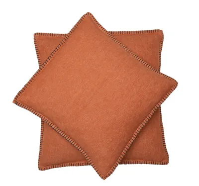 Produktbild von David Fussenegger Kissenhülle Sylt 'Uni' 50 x 50 cm Toffee