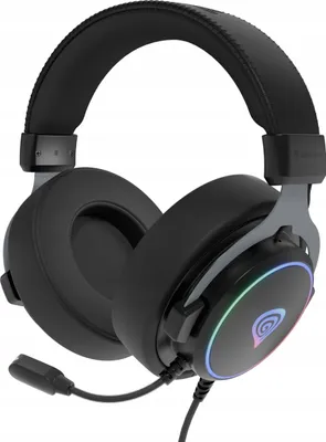 Zdjęcie produktu dla GENESIS Neon 764, Przewodowa, Gaming, 20 - 20000 Hz, 425 g, Zestaw słuchawkowy, Czarny