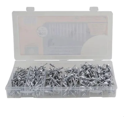 Produktbild von Blindnieten 400tlg. Sortiment Aluminium Popnieten Set Blindniet
