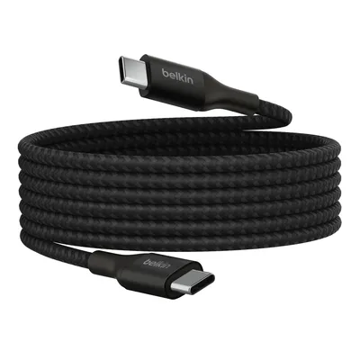 Produktbild von Belkin CAB015bt2MBK, 2 m, USB C, USB C, USB 2.0, Schwarz