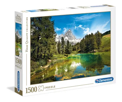 Zdjęcie produktu dla Clementoni puzzle 1500 Blue Lake 31680