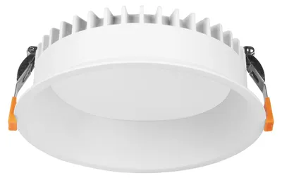 Image de Spot encastré de diamètre 85 mm avec éclairage LED blanc neutre (4000 K), de couleur blanche