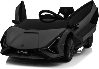 Produktbild von Elektro Kinderauto "Lamborghini Sian" - lizenziert - 12V Akku, 2 Motoren- 2,4Ghz Fernsteuerung, MP3, Ledersitz+EVA-Schwarz