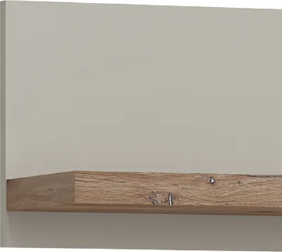 Produktbild von Wandboard Wandregal in Flagstaff Eiche Nb. und grau RAMVIK-129, B/H/T ca. 150/22/20 cm