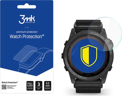 Produktbild von 3mk Display Hybridglas Watch Protection für Garmin Tactix 7 Pro 0,2mm (3 Stück)