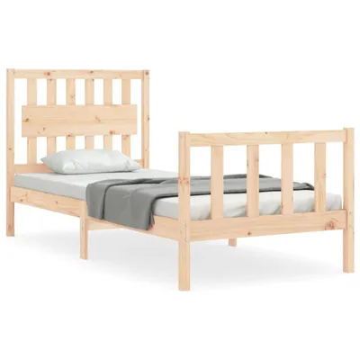 Immagine prodotto di vidaXL Letto in legno massiccio senza materasso 90x200 in legno di pino
