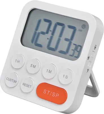 Image de Minuteur numérique de cuisine Minuteur magnétique à compte à rebours réglable à 3 vitesses Minuteur de cuisine Minuteur d'étude pour la chambre à coucher