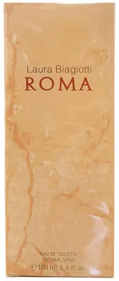 Produktbild von Laura Biagiotti Roma, Frauen, 100 ml, Nicht nachfüllbare Flasche, Bergamotte, Minze, Nelke, Jasmin, Rose, Tuberose, Bernstein, Myrrhe, Patschuli, Vanille