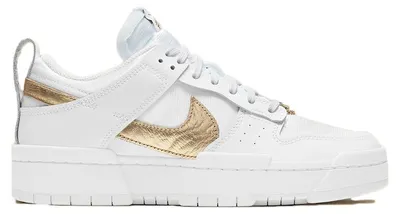 Produktbild von Nike Dunk Low Disrupt White Metallic Gold (Women's) - EU 38.5