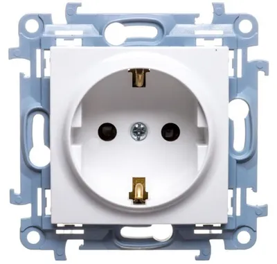 Obrázok produktu pre Kontakt-Simon CGSZ1Z.01/11, Biela, Plast, IP20, 250 V, 77 mm, 40 mm