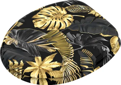 Obrázok produktu pre SANILO® Golden Leaves WC sedátko, poklop na WC priamo od výrobcu, WC sedátko, WC sedátko, WC sedátko, WC sedátko, WC sedátko, WC sedátko