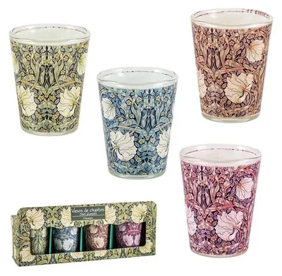 Produktbild von DRW Set mit 4 Schnapsgläsern, Glas, 5 x 5 x 6 cm