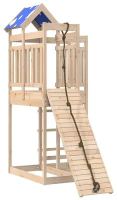 Produktbild von vidaXL Spielturm Massivholz Kiefer