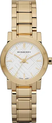 Image de Montre Burberry The City pour femme, dorée