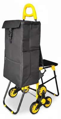 Produktbild von InAndOutdoorMatch - Einkaufstrolley - Klappbar - Treppensteiger