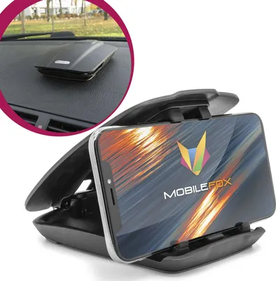 Produktbild von Mobilefox Universal Auto Handy Halterung KFZ Armaturenbrett Klapp Halter PKW