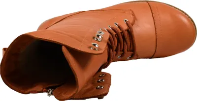 Produktbild von Andrea Conti Damen Stiefelette Schnürboot Leder 0348760, Größe:38 EU, Farbe:Orange