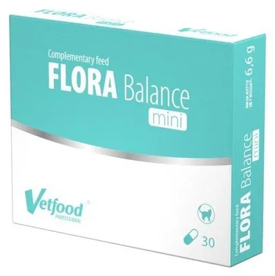 Zdjęcie produktu dla VETFOOD Flora Balance Mini - suplementy dla kota - 30szt.