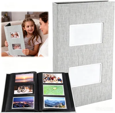 Productafbeelding van Fotoalbum voor 300 Foto's 10x15 cm Grijs
