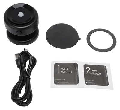 Zdjęcie produktu dla Próżniowy magnetyczny uchwyt samochodowy do telefonu, stop aluminium, siła ssania 5 kg, przenośna elektryczna przyssawka, magnetyczny stojak na telefon do samochodu, do domu, czarny